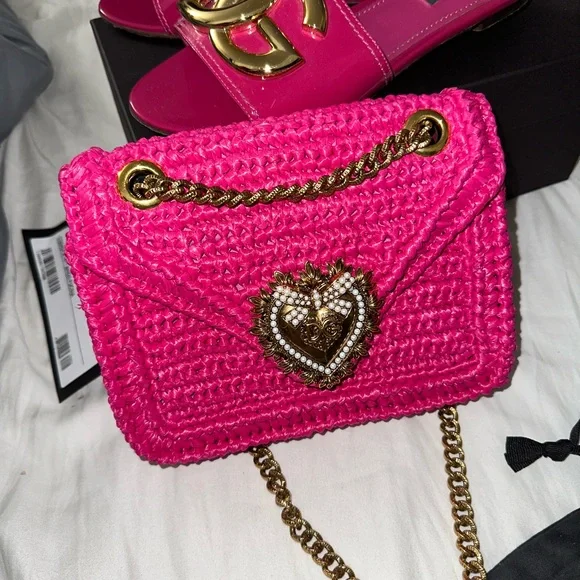 Bag and sandals combo fushia - Picture 2 of 2